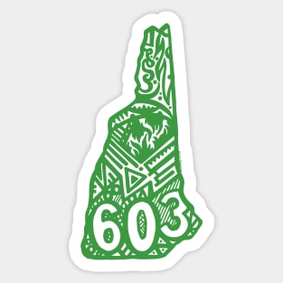 NH.603.GREEN Sticker